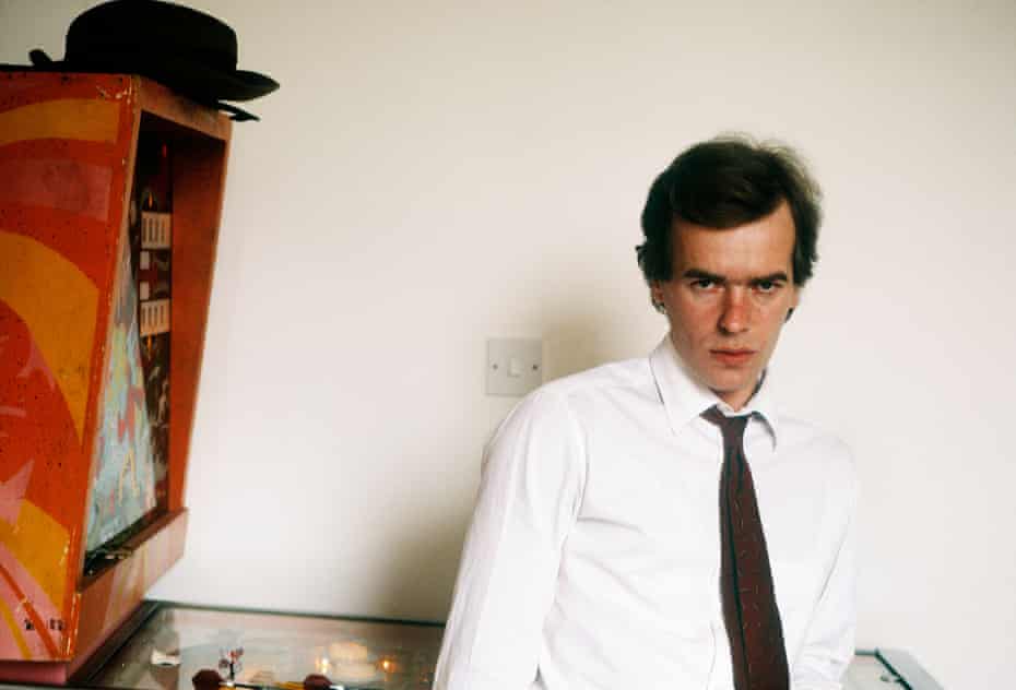 Martin Amis at home in London, September 1987.