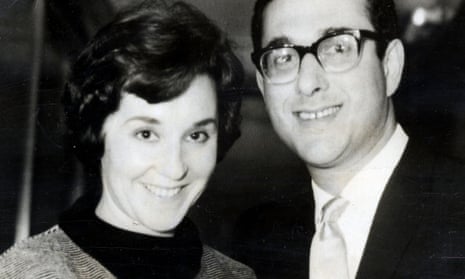 Pinter with his first wife Vivien Merchant, who died in 1982.