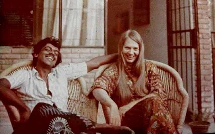 Gail Omvedt with her husband Bharat Patankar in the 60’s or early 70’s
