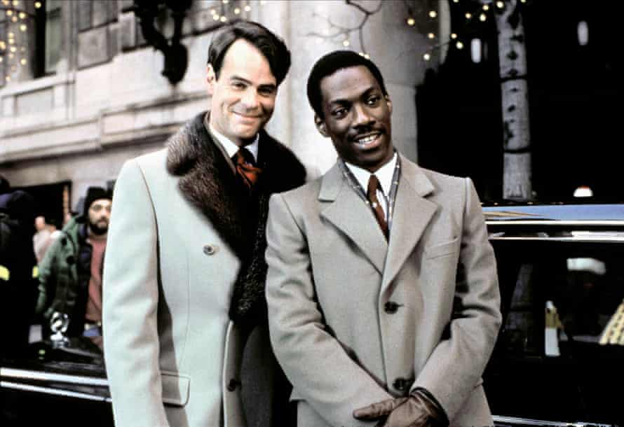 Dan Aykroyd and Eddie Murphy in Trading Places.