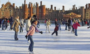 Hampton Court ice rink, london