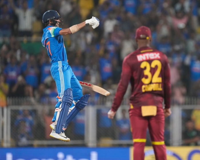 Shubman Gill hits record-breaking double hundred as India chase 406 in second ODI