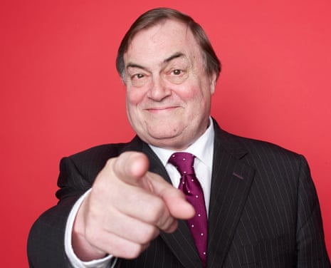 ‘When you get to 80, you’re not scared of anything’: John Prescott.