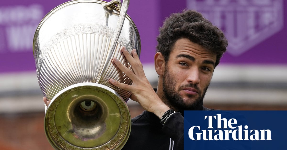 Matteo Berrettini serves up misery for Cameron Norrie in Queen’s Club final