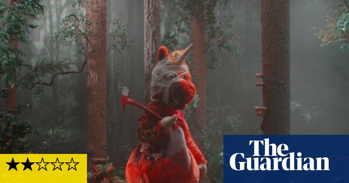 Buddy review high-concept horror misfire dares to wonder: what if Barney killed kids?