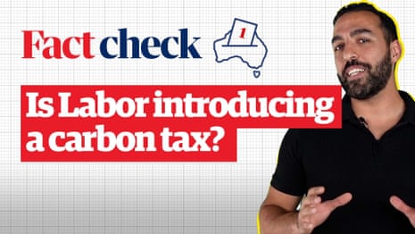 Factcheck: is Labor introducing a 'sneaky' carbon tax? - video