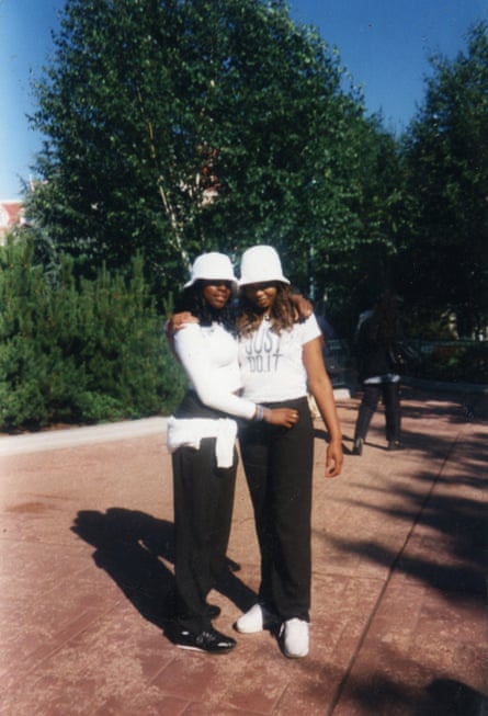 Aïssé and her best friend as teenagers in France.