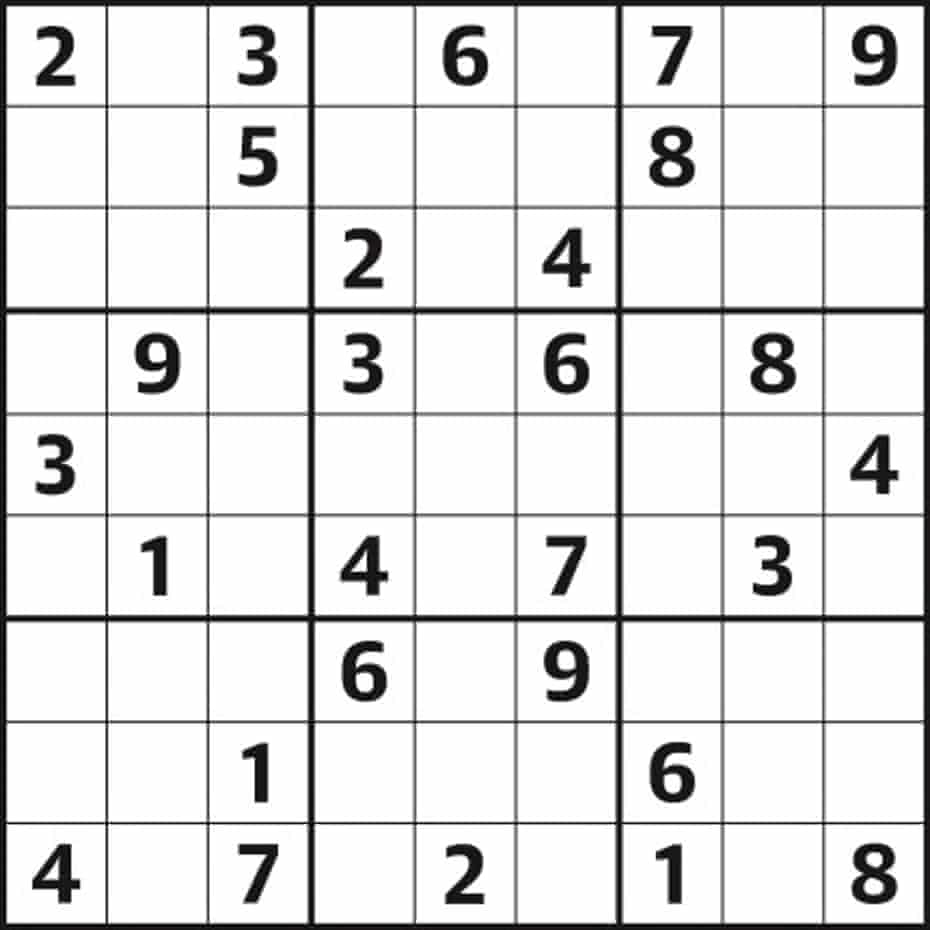 sudoku 5 451 medium life and style the guardian