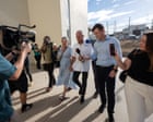 Parents of Australian brothers killed at Mexican surfing hotspot attend murder trial – video