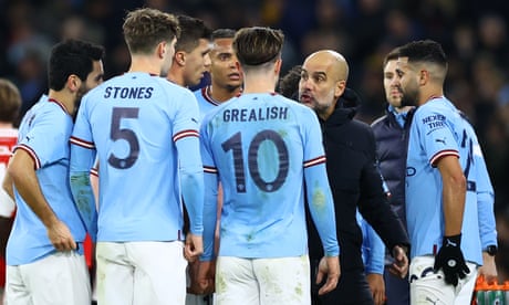 Restless Pep’s lean and mean Manchester City go in search of tactical truth at Spurs | Barney Ronay