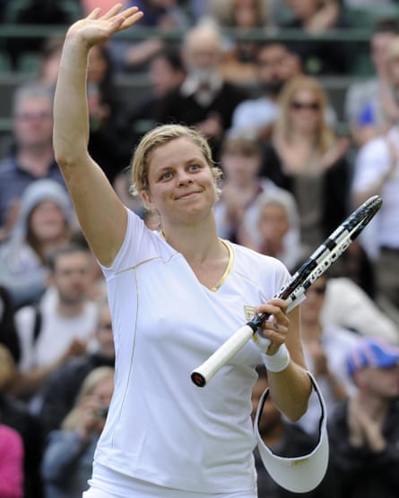 Kim Clijsters in 2012, four years after the birth of her first child