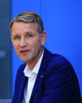 Björn Höcke, the founder of the most radical wing of the AfD