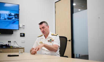 Vice Admiral Jonathan Mead, the head of the nuclear-powered submarine taskforce.