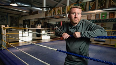 Paddy Barnes, an Olympian, at the Holy Family boxing club in Drogheda, Ireland