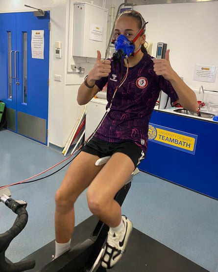 Brooke Aspin on the road back to fitness after she spent 3 weeks in hospital at the end of summer 2022 where she was treated for sepsis and a bone infection.