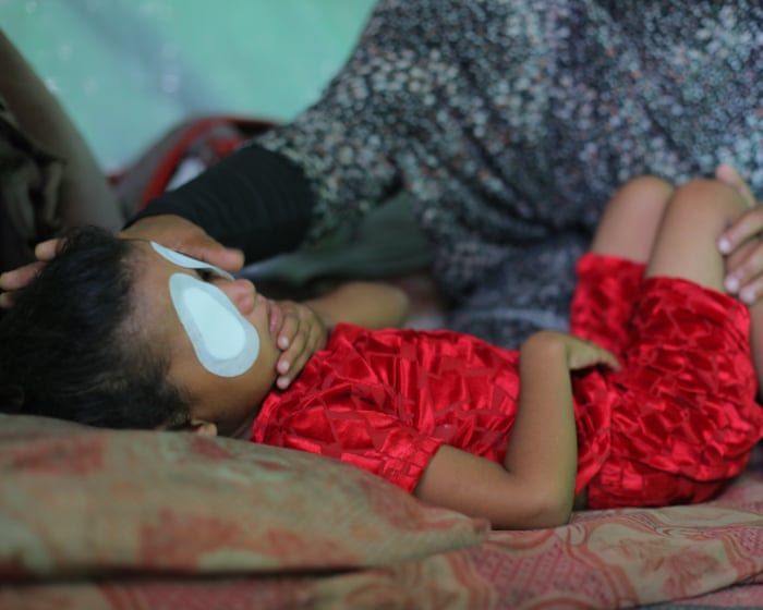 First group of children from Gaza arrive in UK for life-saving NHS treatment