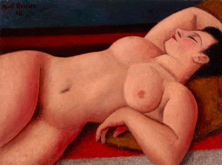 Mark Gertler’s Nude, painted in 1938.