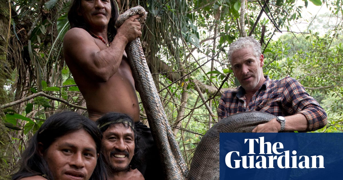 Gordon Buchanan From Springwatch To Wrestling Giant Anacondas Television Radio The Guardian