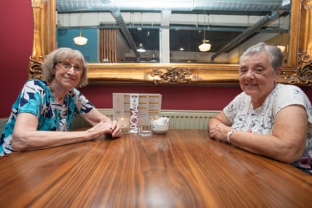 Marilyn James and Jennifer Owen