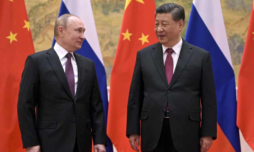 Vladimir Putin and Xi Jinping