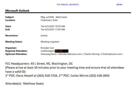 a screen grab of an email