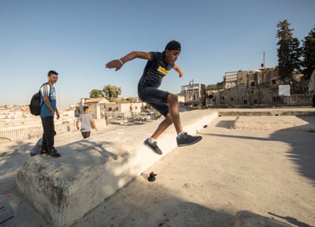 ‘I feel so much more free on the rooftops. The IDF and the police also bother us a lot less’