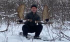 Canada man captures 'rare' wildlife footage: moose shedding its antlers