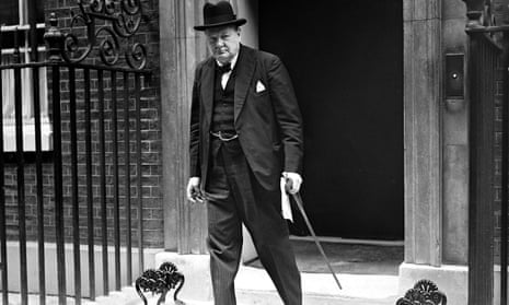 Break from the past … Winston Churchill in 1940