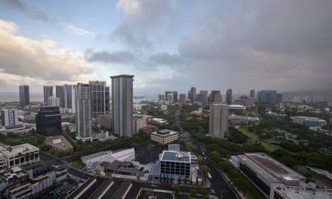 The city of Honolulu on the island of Oahu, Sunday, 26 July 2020. 