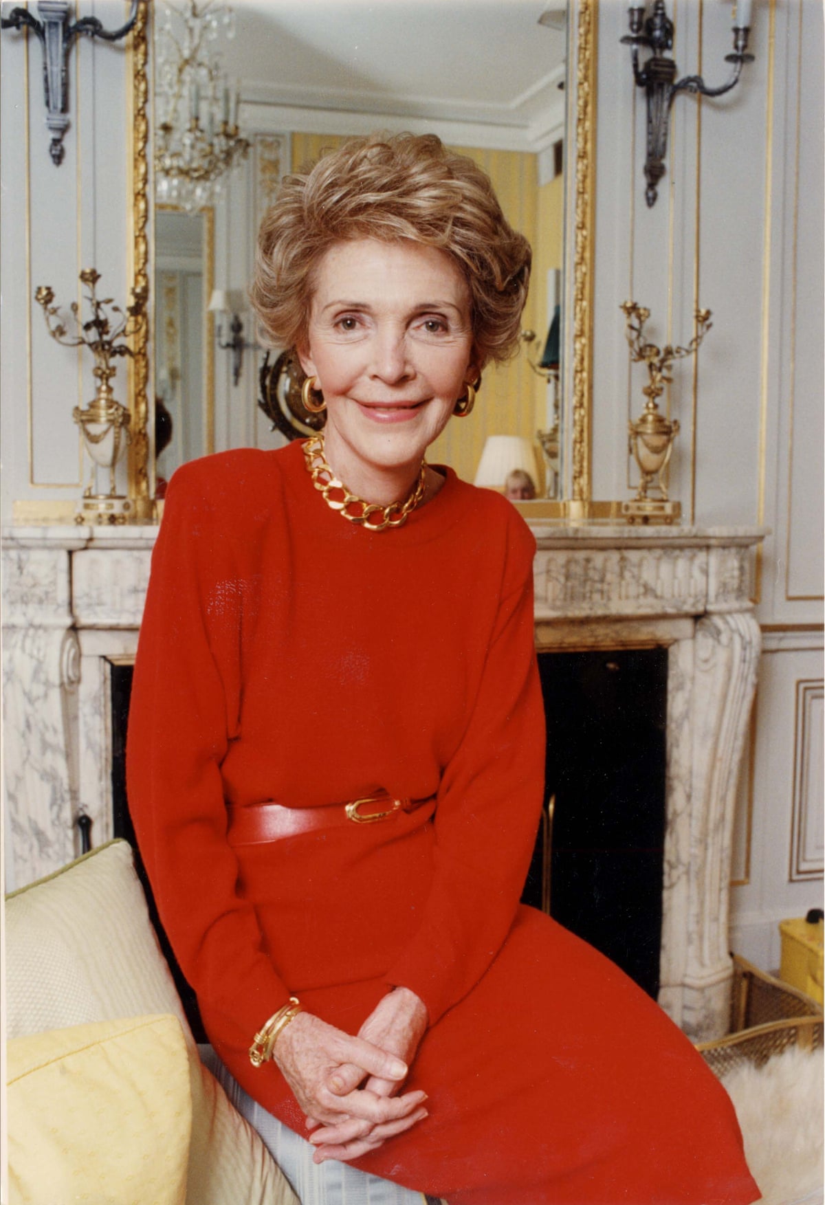 Nancy Reagan the fashionforward conservative Fashion The Guardian