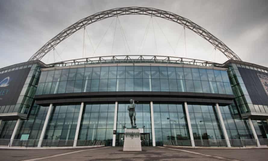 Stade de Wembley, domicile de la Football Association.