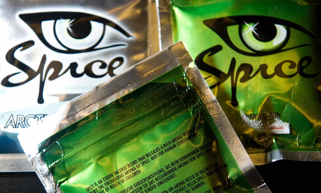 Spice for sale in a shop in north London in 2009, when the drug was legal.