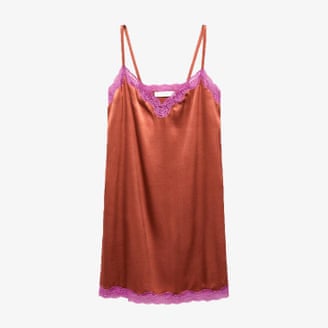 Mango silk nightdress