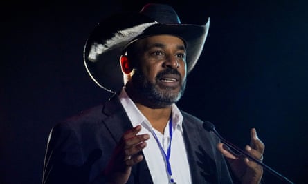 Congressional Candidate Marcus Flowers (D-GA) attends The Democratic Party of Georgia’s State Convention in Columbus, Georgia, U.S., August 27, 2022.