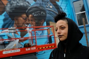‘A mural that celebrates Black joy’: Oakland home honors women of the Black Panther party | US news 5 Rachel Wolfe-Goldsmith brings to life a mural dedicated to the women of the Black Panther party.