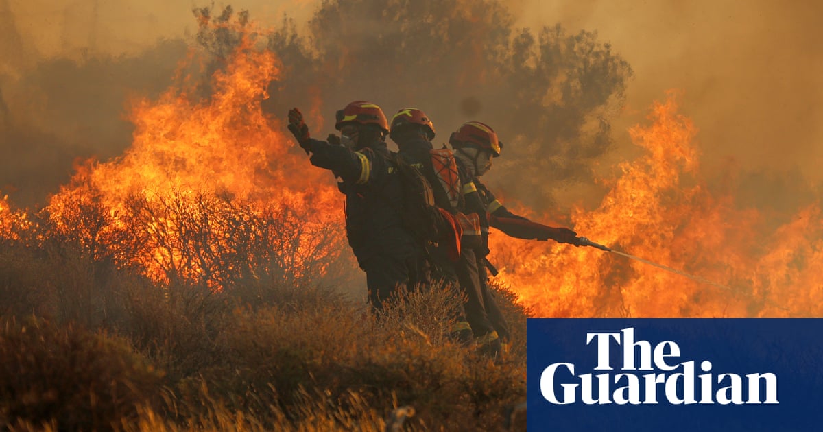 More than 1,500 people evacuated in Crete amid wildfire as Europe heatwave continues