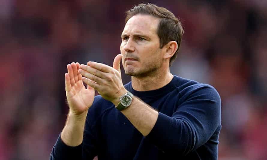 The stakes are high for Frank Lampard when heh welcomes his former club Chelsea to Goodison on Sunday