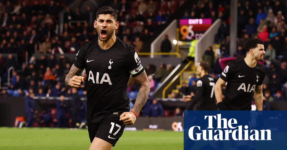 Romero’s late strike rescues point for troubled Tottenham at Burnley Romero’s late strike rescues point for troubled Tottenham at Burnley