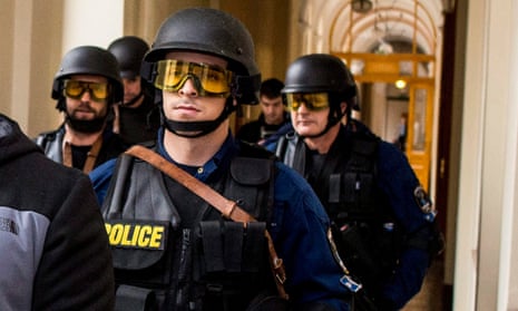 Hungarian police says four arrested on way to Budapest with explosives | Hungary | The Guardian