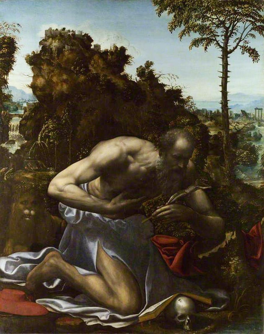 Saint Jerome in Penitenceby Sodoma (1477-1549)