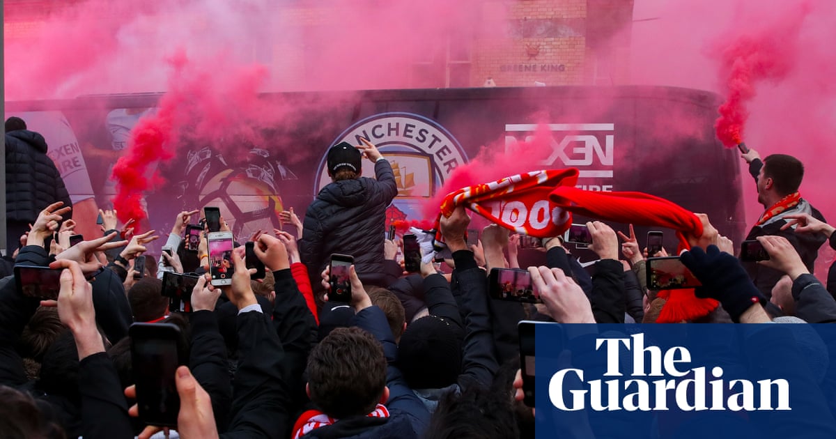Manchester City Fear Repeat Of Bus Attack After Message To Liverpool Fans Football The Guardian