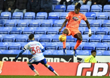 Trevoh Chalobah in action for Ipswich Town against Reading on 10 November. The game ended in a 2-2 draw, with Ipswich remaining at the bottom of the table.