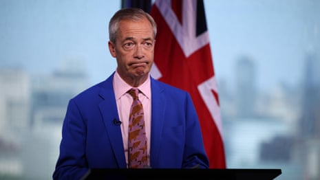 Farage resigns to force 'people versus establishment' byelection in Clacton – video | Nigel Farage | The Guardian