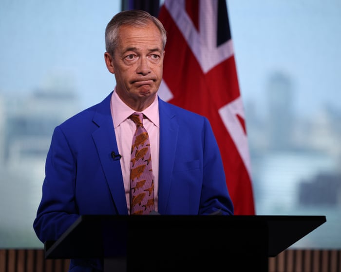 Farage resigns to force 'people versus establishment' byelection in Clacton – video