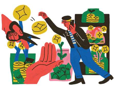 Pensions illustration