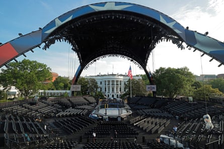 view of an outdoor arena