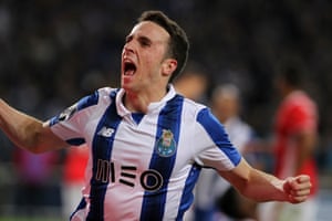 Jota celebrates a goal against Benfica