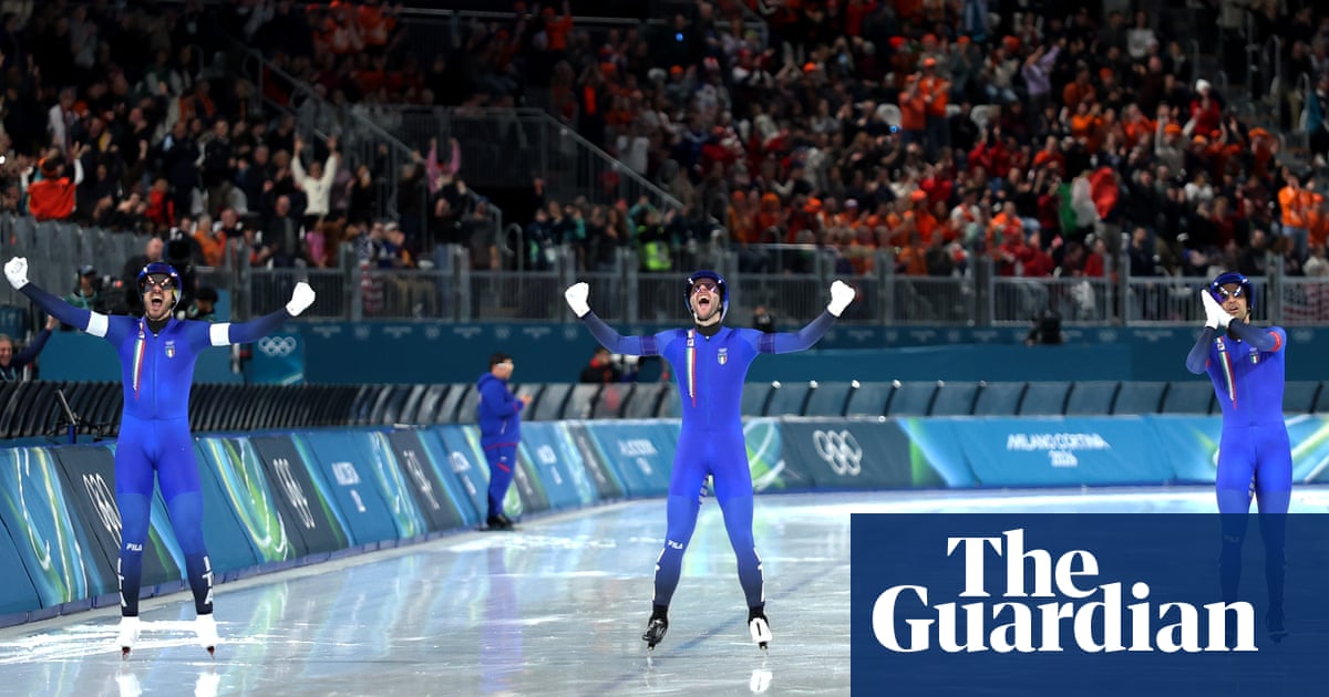 Winter Olympics briefing: Italy’s blades of glory deliver a lights-out performance