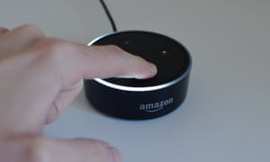 Amazon Echo Dot.
