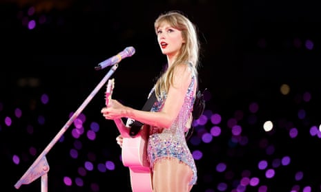 Taylor Swift performs in Inglewood, California